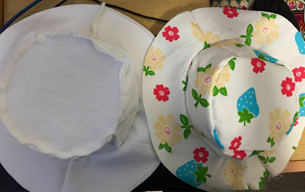 半大檐遮阳帽钩针教程,大沿遮阳帽的制作教程