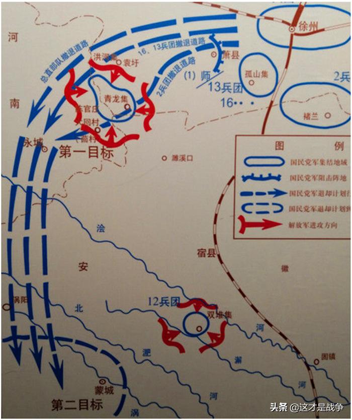 淮海战役差点输了,淮海战役打的最惨烈的一仗