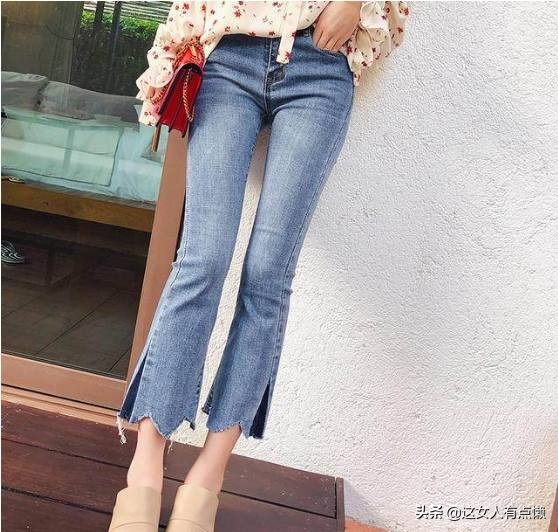 现在很火的裤子穿上立马显瘦10斤,选对裤子提升气质