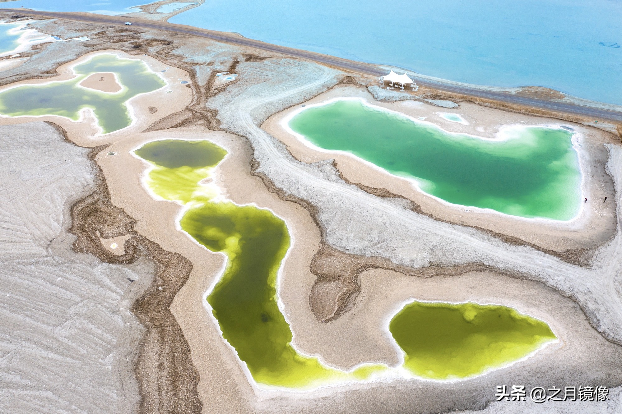 大柴达木湖和大柴旦翡翠湖,大柴旦翡翠湖在柴达木盆地