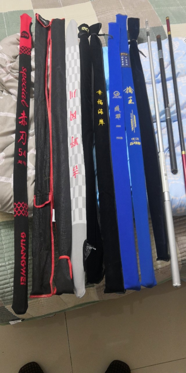 钓友入门竿子,钓鱼竿子新手野钓