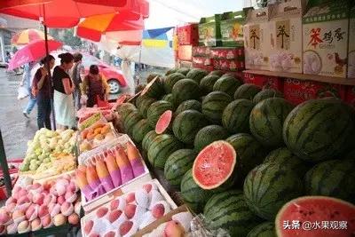 时令水果足价格有些低