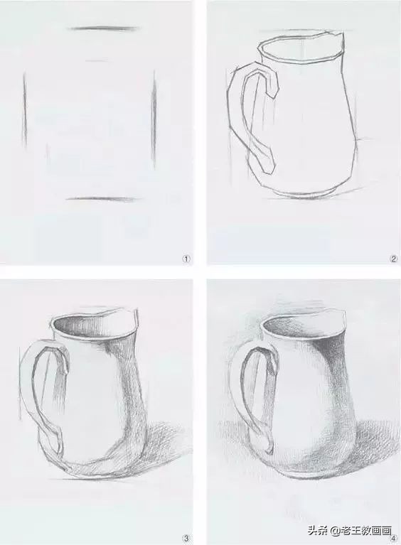 学画素描入门教程,学画人像素描应该先练会啥