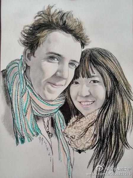 比起打印画,美院毕业的他,笔下这种彩铅水彩画才好看哭了~