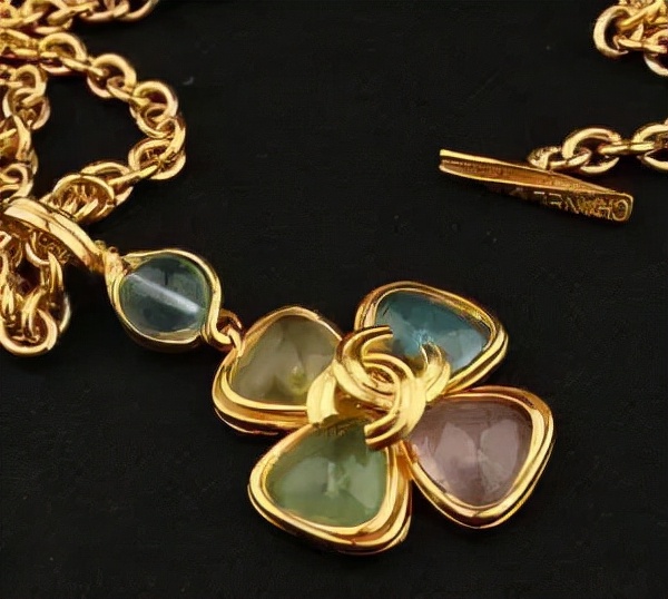 chanel香奈儿中古项链,中古饰品vintage香奈儿