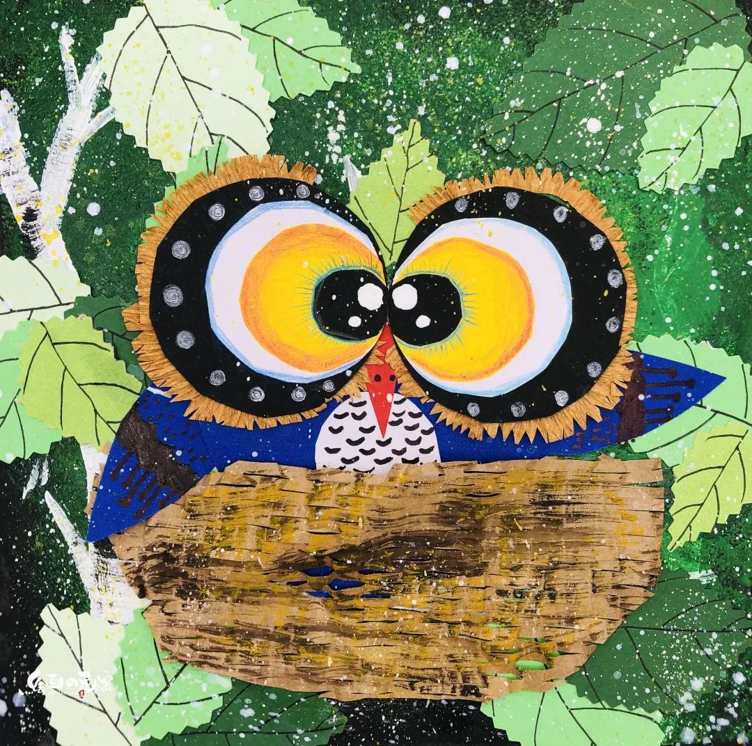 高傲的猫头鹰,优雅的猫头鹰