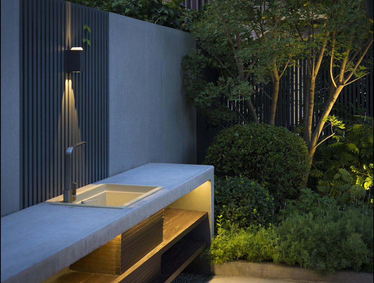 水泥地庭院花园,水泥的花园与森系的庭院有多新颖