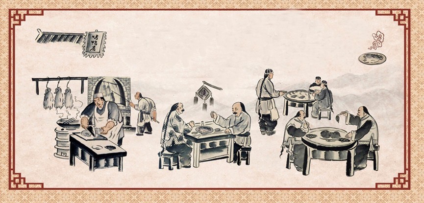 西来兴北京烤鸭工序,北京烤鸭招牌菜