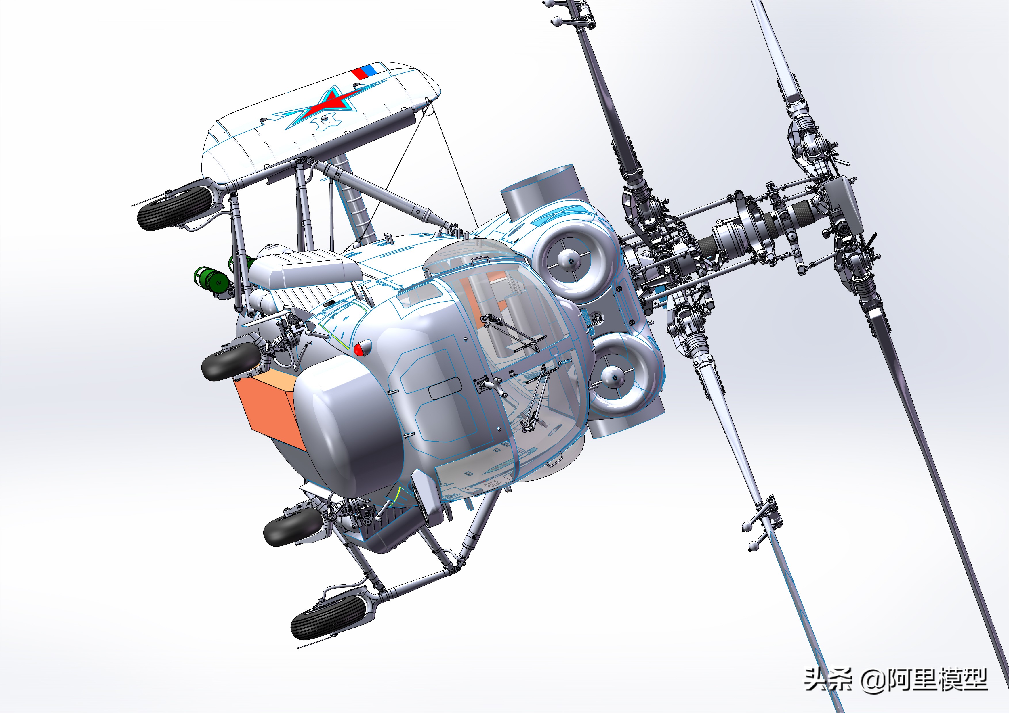 俄罗斯卡27反潜直升机,俄罗斯改进卡27反潜直升机