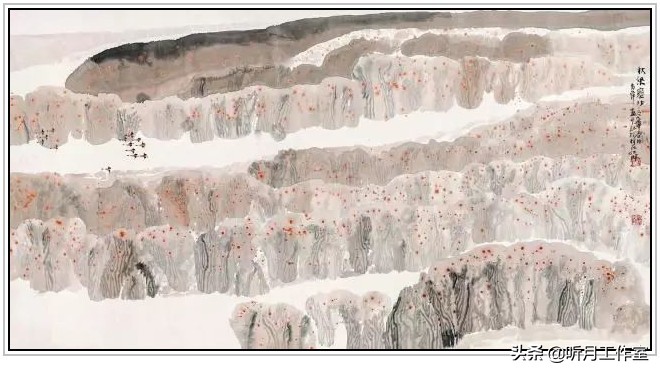 卢禹舜中国画欣赏,卢禹舜先生山水画创作