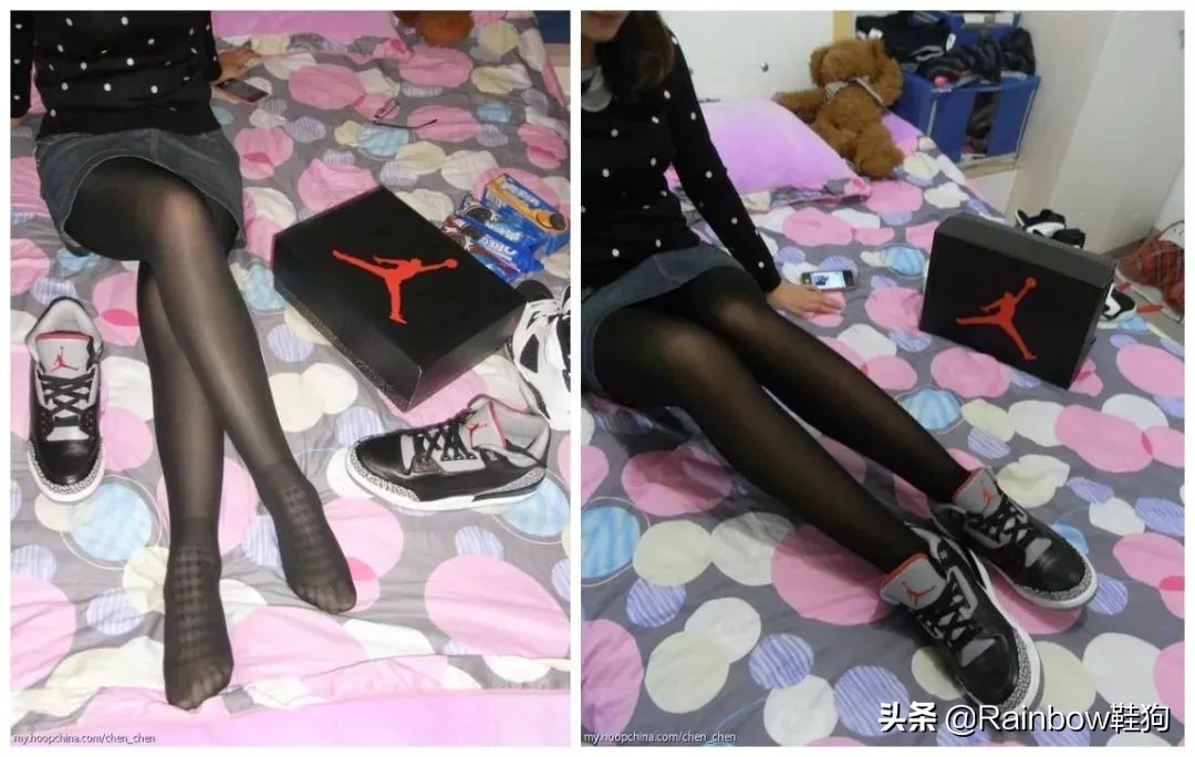 我穿搭学抖音钟爱黑丝配AJ这个社交娱乐至上的时代有何不可?