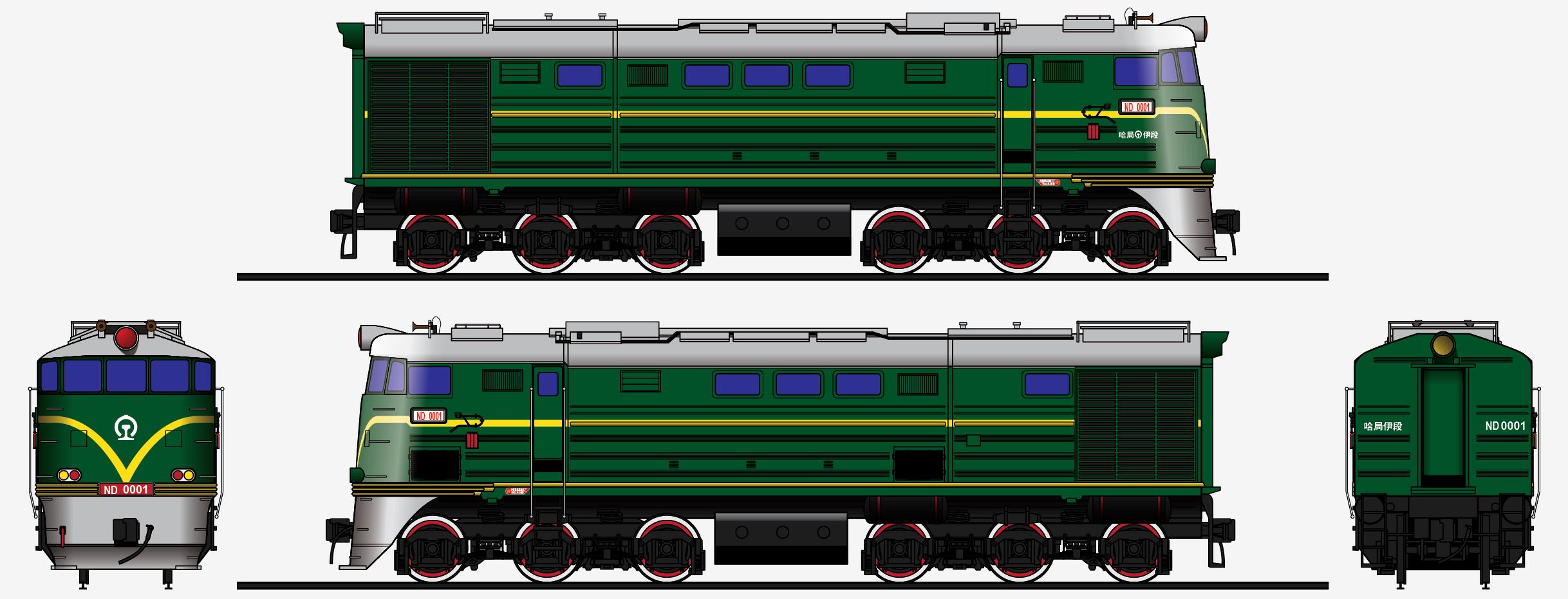 中国第一辆东方红内燃机车,中国第1代内燃机车