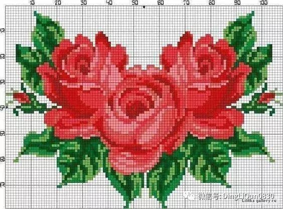 十字绣绣花图纸,十字绣刺绣花图