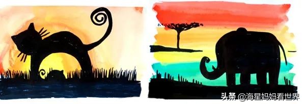 蜡笔油画棒画法,超简单的油画蜡笔素材教程