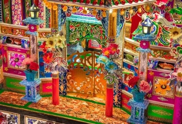 中国人烧给死人的纸扎，被法国博物馆收藏，老外：中国人太浪漫了