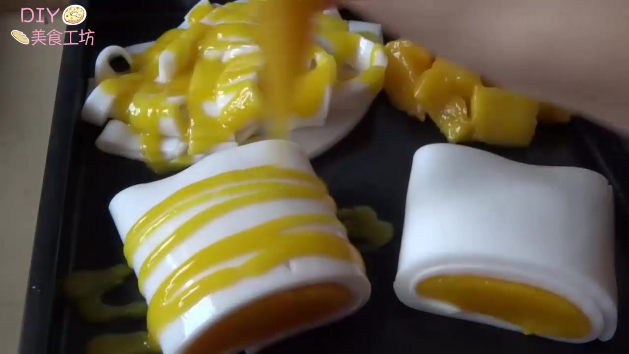 烘焙教程广州,芒果肠粉皮的做法和配方