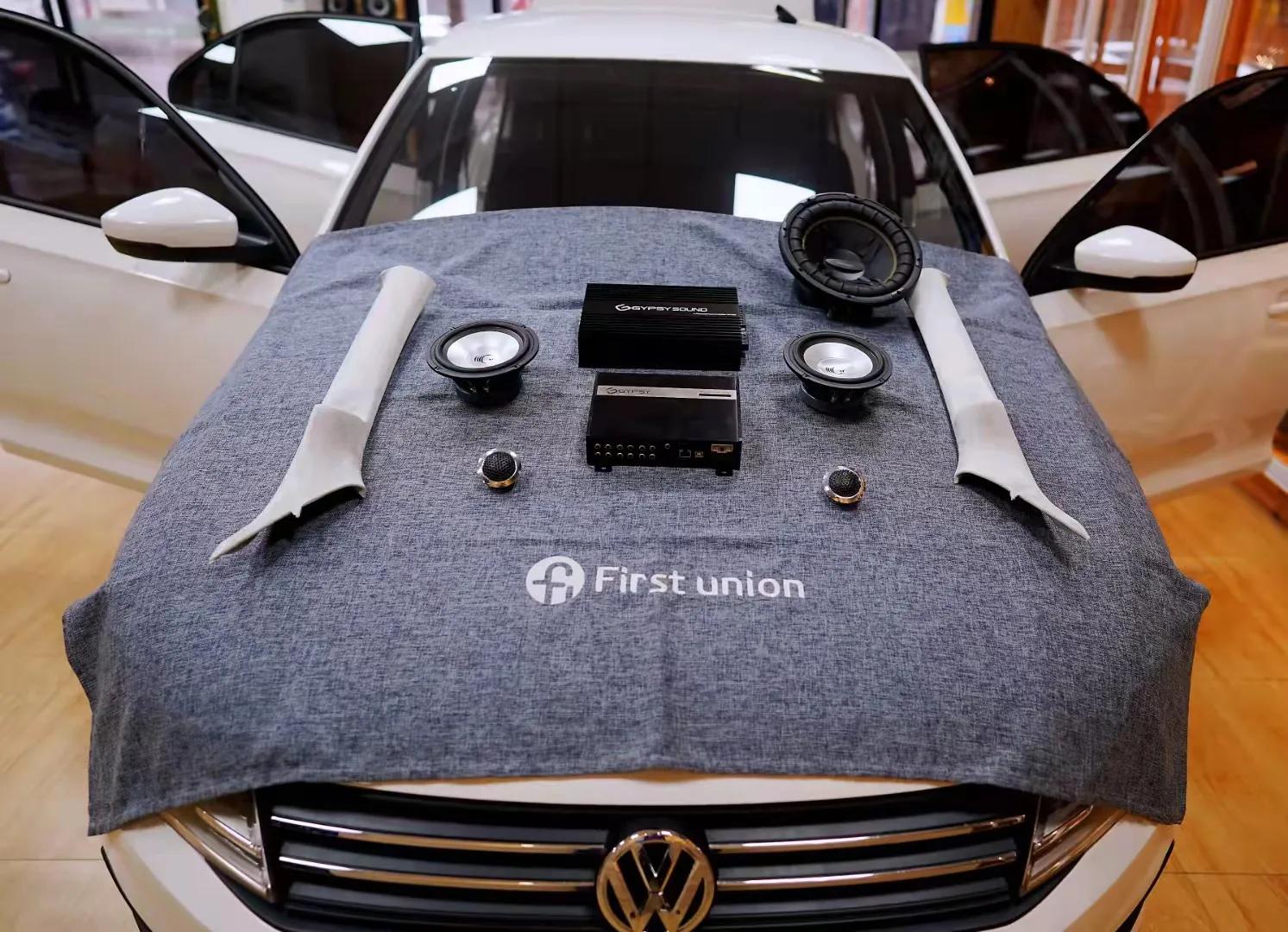 21款桑塔纳升级音响,大众新桑塔纳六喇叭音响效果