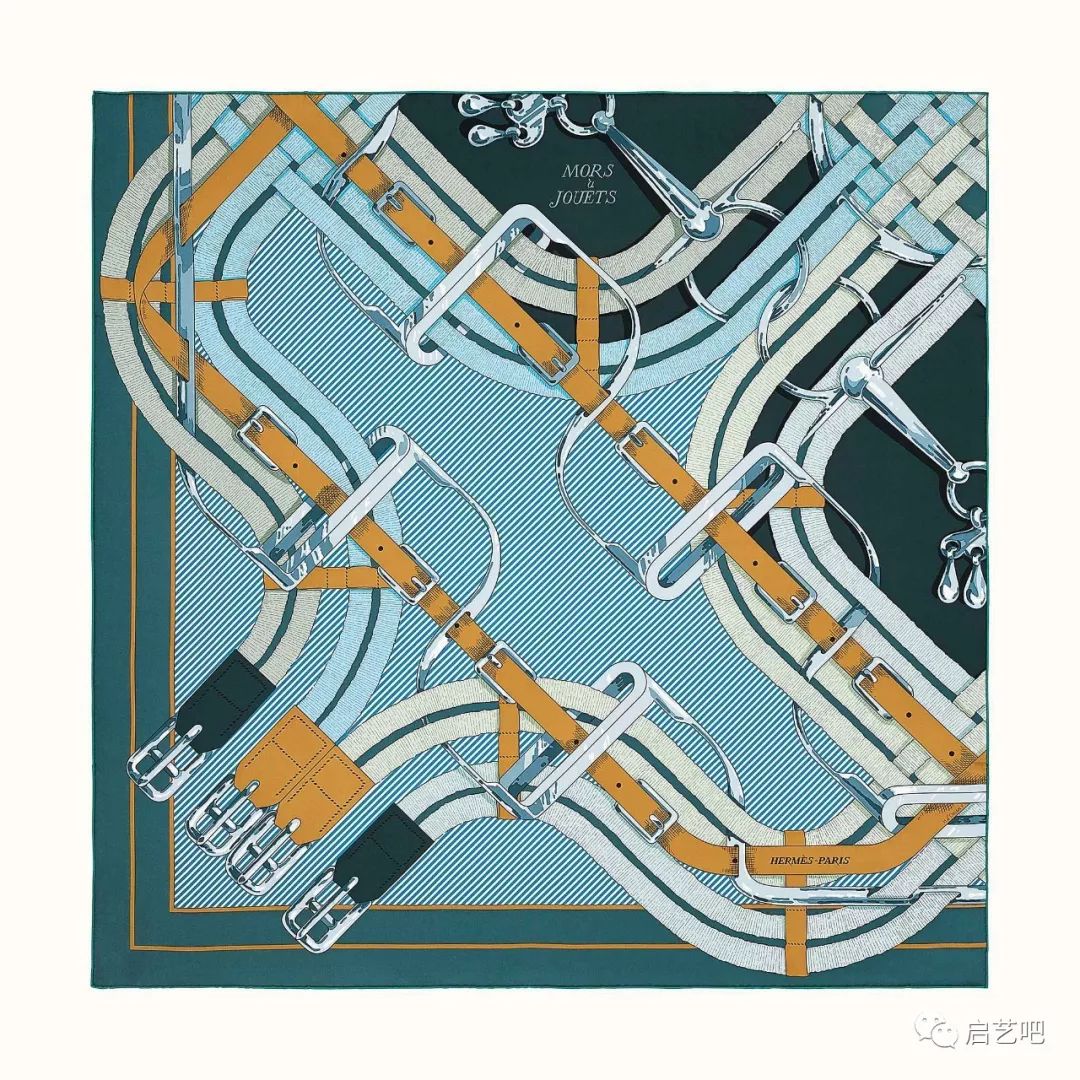 踏青归来,爱马仕中式马鞍丝巾