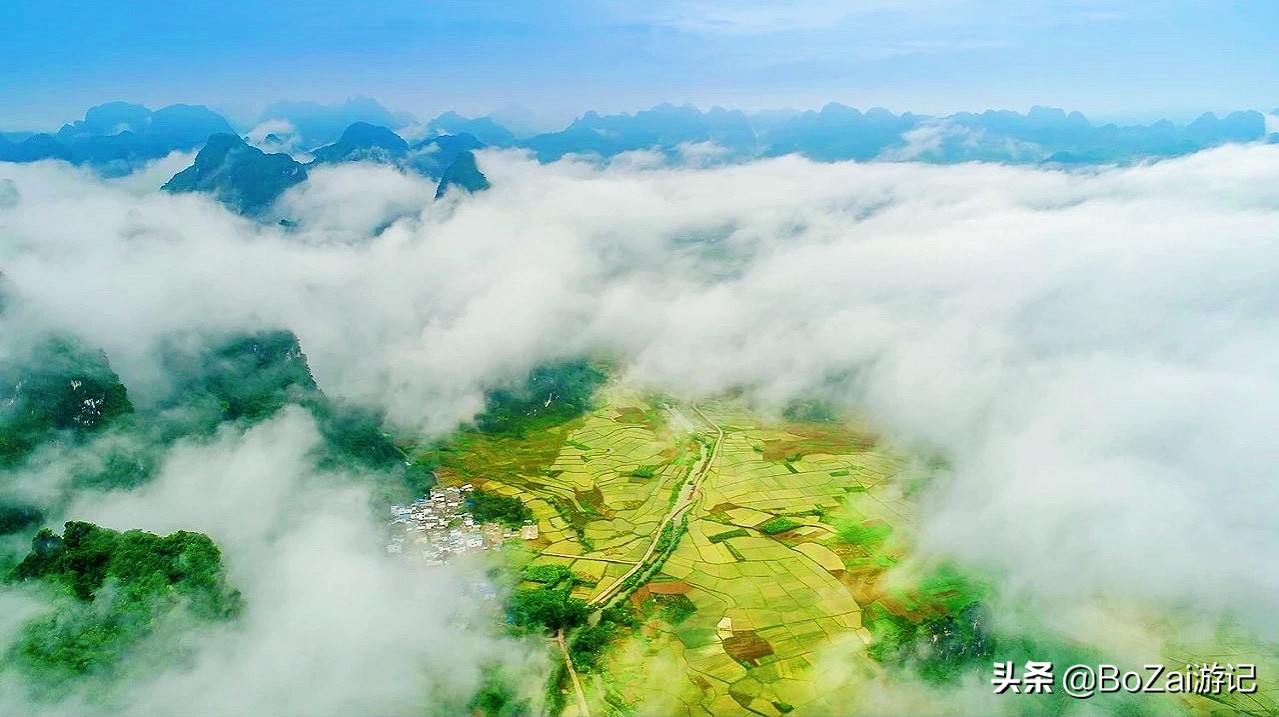 广西乡下田园最美风景图片,广西十大最美风景区