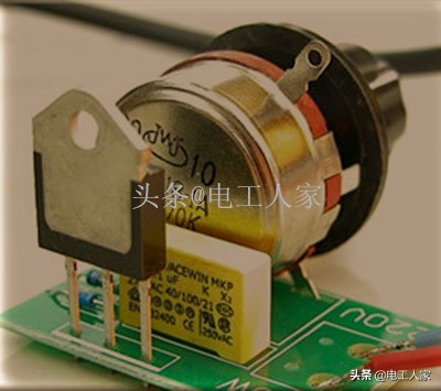 可控硅220v调光电路,双向可控硅调压调速调光电路