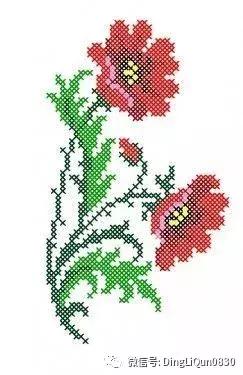 十字绣绣花图纸,十字绣刺绣花图