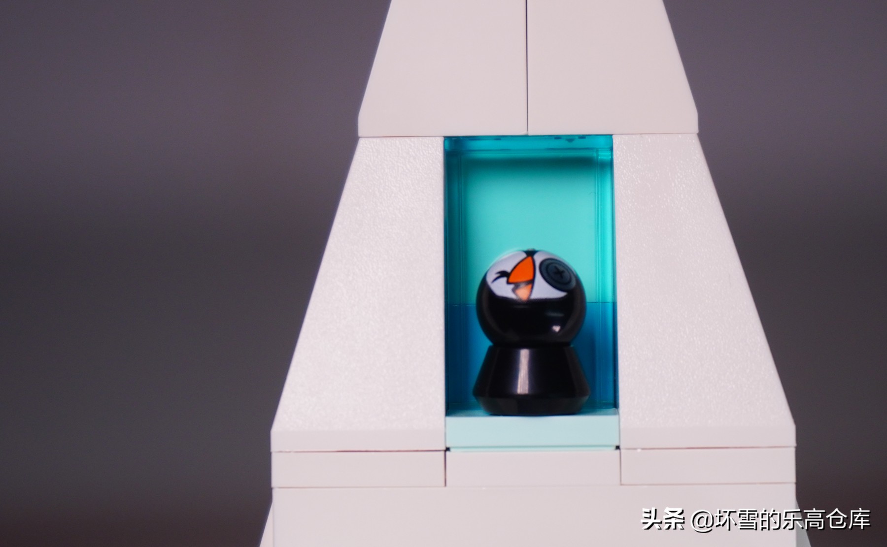 乐高迪士尼粉色城堡开箱,少女心乐高公主城堡