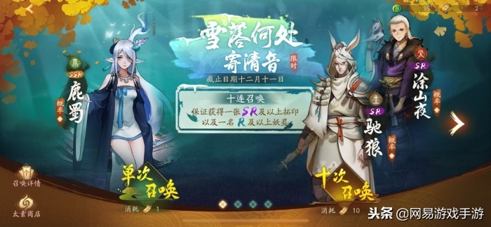 神都夜行录鹿蜀金乌攻略,神都夜行录画面