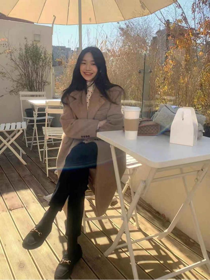 冬季女生韩系风穿搭技巧,韩系穿搭男友风冬季穿搭