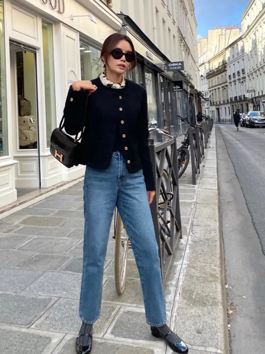 秋冬不露脚踝穿法火了,今年冬天流行九分裤露脚踝穿法