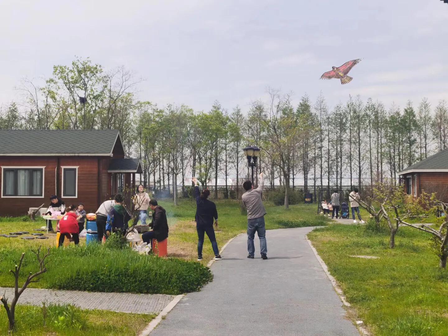 来欣赏一下庄园美景,湘湖小隐美景图片