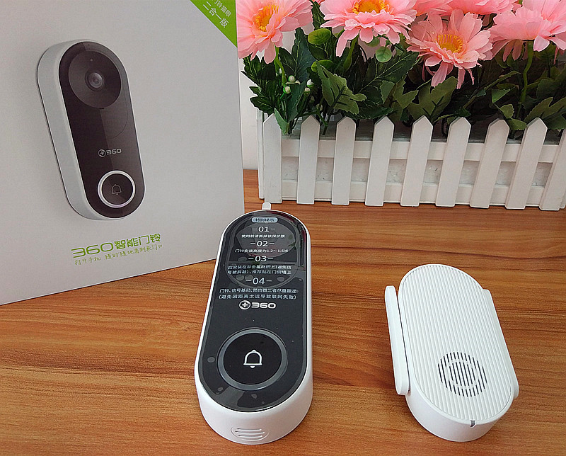 360智能门铃讲解介绍,门前守护者360智能门铃评测体验