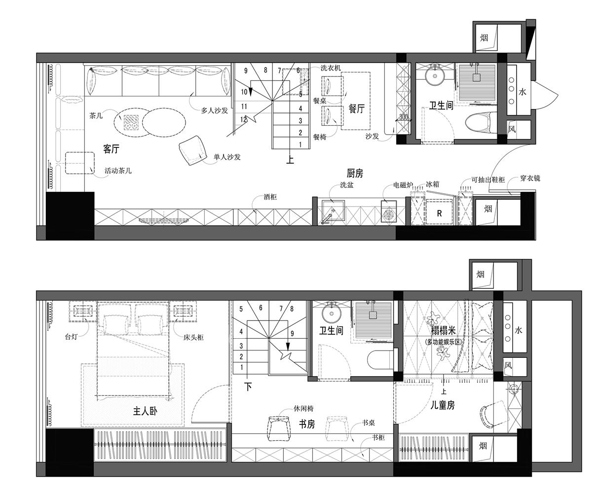 谁说公寓房不值得买,loft复式公寓适合一家三口住吗