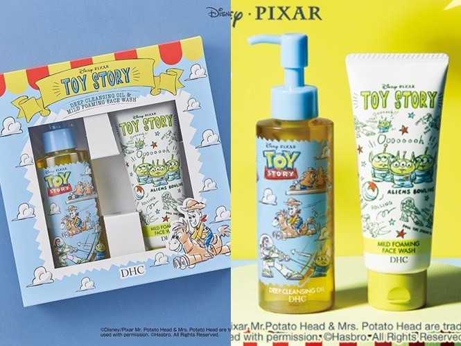 dhc明星唇膏,玩具总动员三眼仔礼盒套装