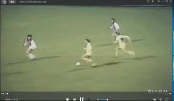 克鲁伊夫c罗盘带,足球教练克鲁伊夫盘带训练