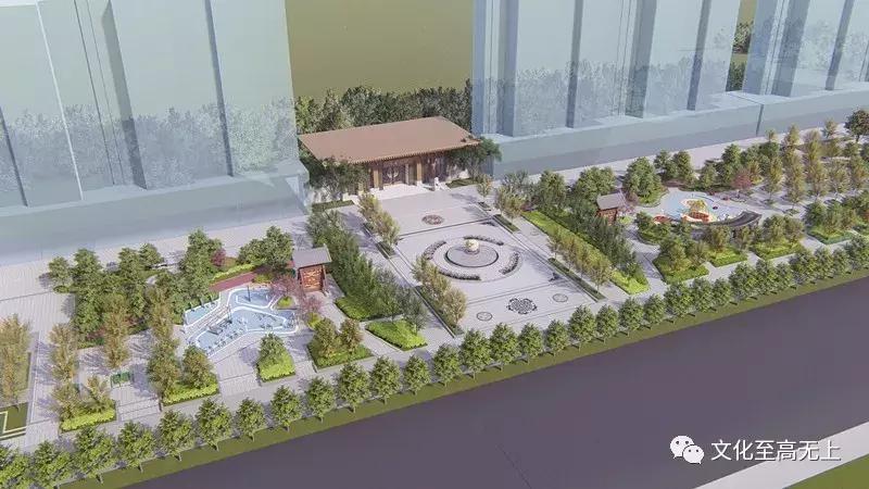 华夏之都效果图,华夏之都公园夜景图片