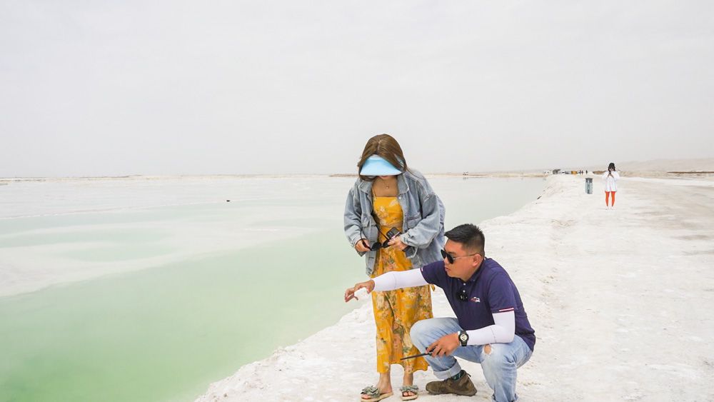 坦克300环青海长测Day5十块茫崖翡翠湖买个乐恶魔之眼震撼人心