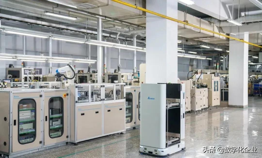 台达电子2022营收,台达数字化智能工厂