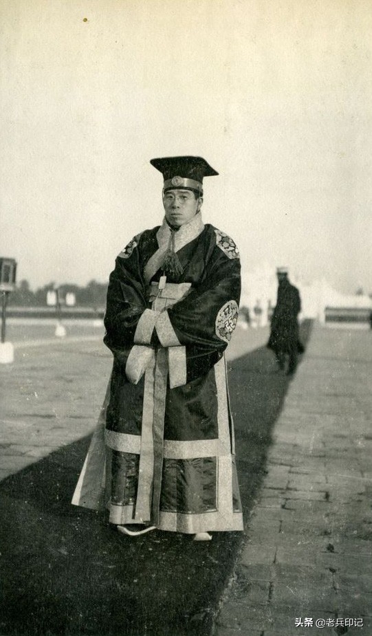 袁世凯祭天大典照片,袁世凯称帝祭天仪式片段