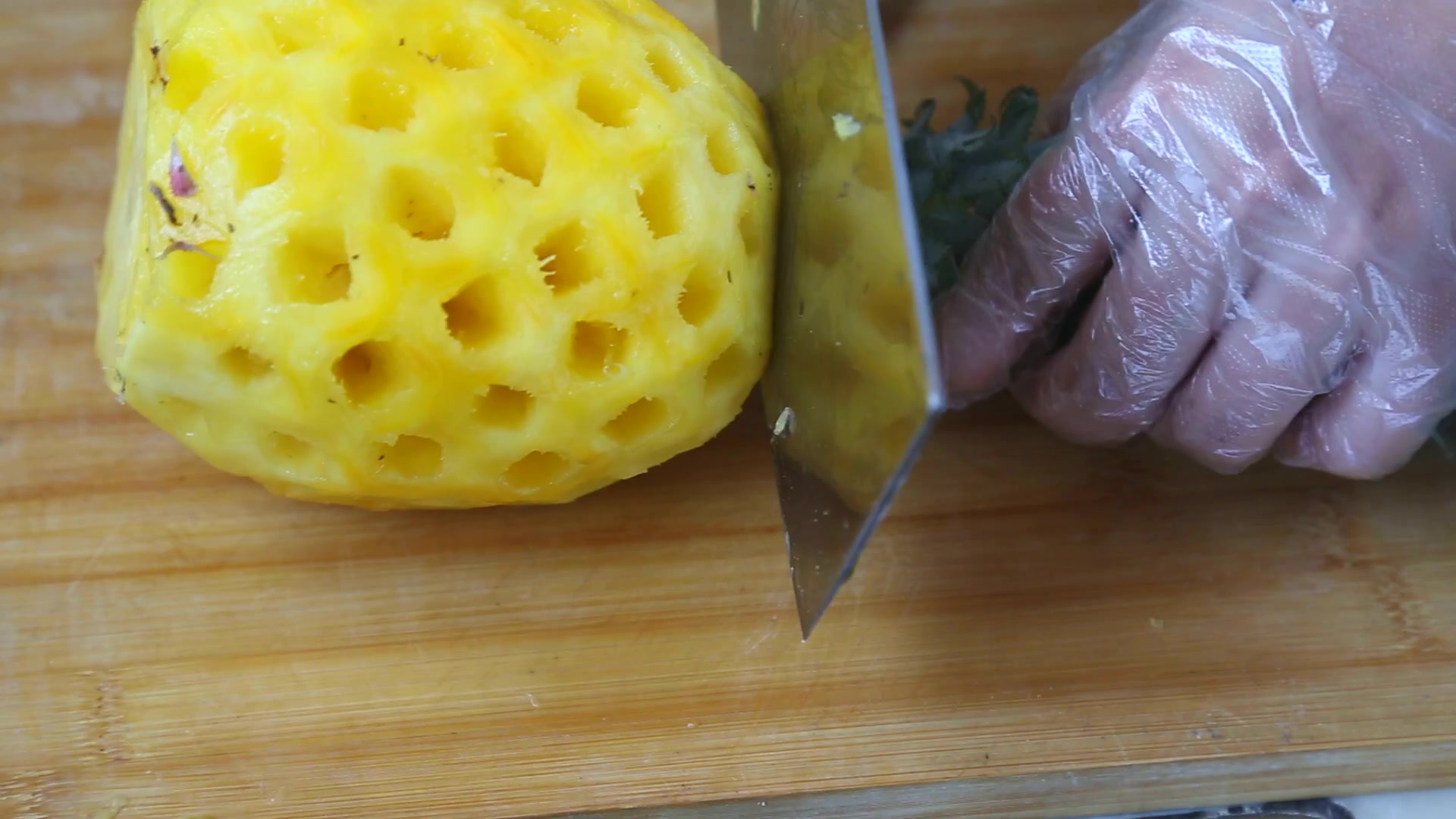 懒人快速削菠萝,如何快速削菠萝不浪费