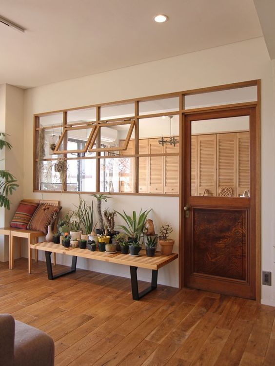 有一种美叫氛围感,一体门窗入户玄关效果图大全