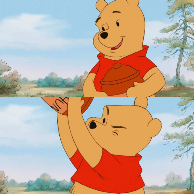 「小熊维尼背景图」动漫拼接背景图