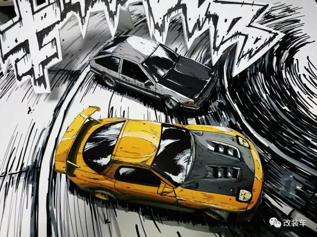 头文字d的jdm车型盘点,改jdm风格