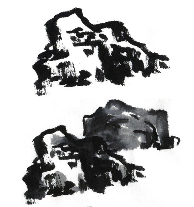 画山教程,学习画山的各种画法