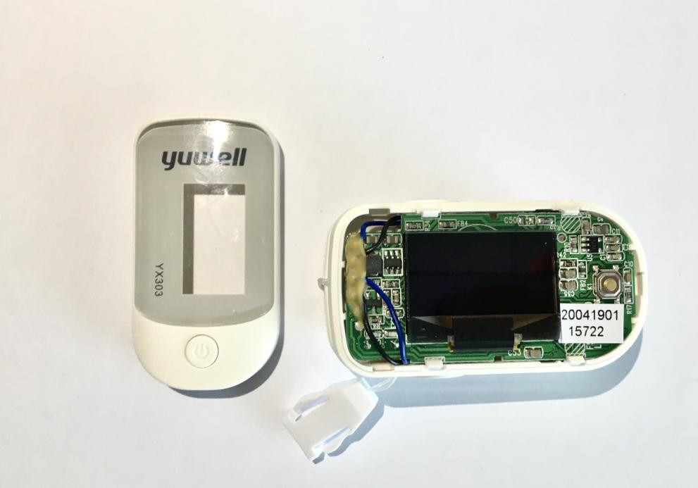 鱼跃血氧仪拆解,鱼跃血氧仪数据功能