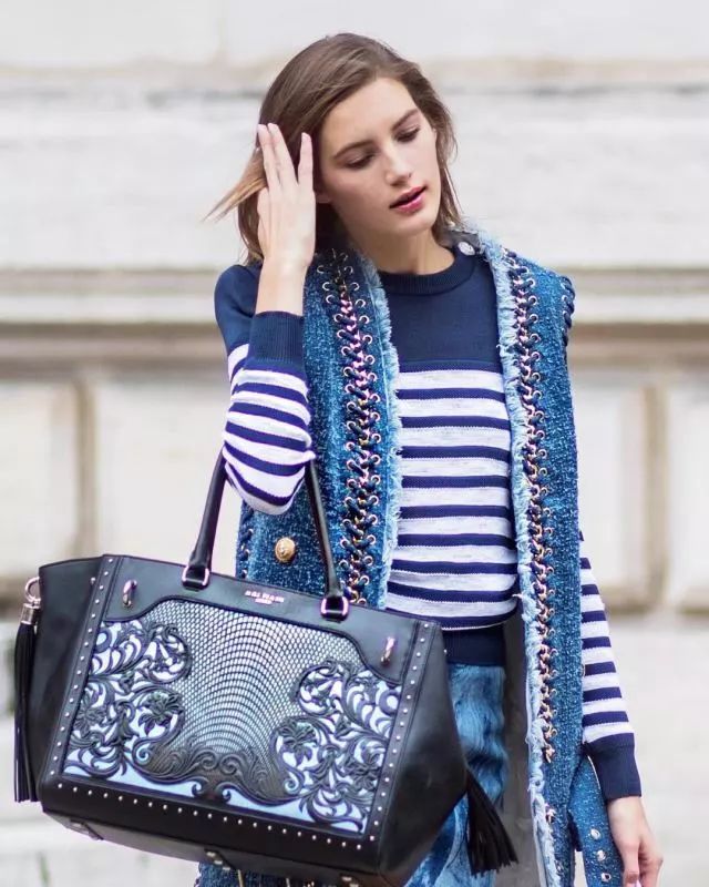 慵懒风穿搭美图来袭，收藏就按照这么穿，系列一