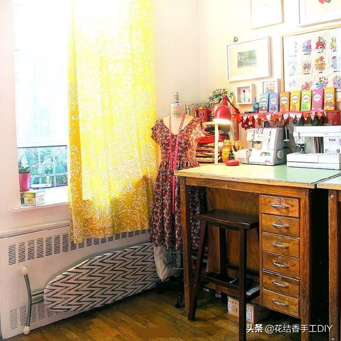 美丽的工作间，幸福的小窝窝，做手工的人都爱它