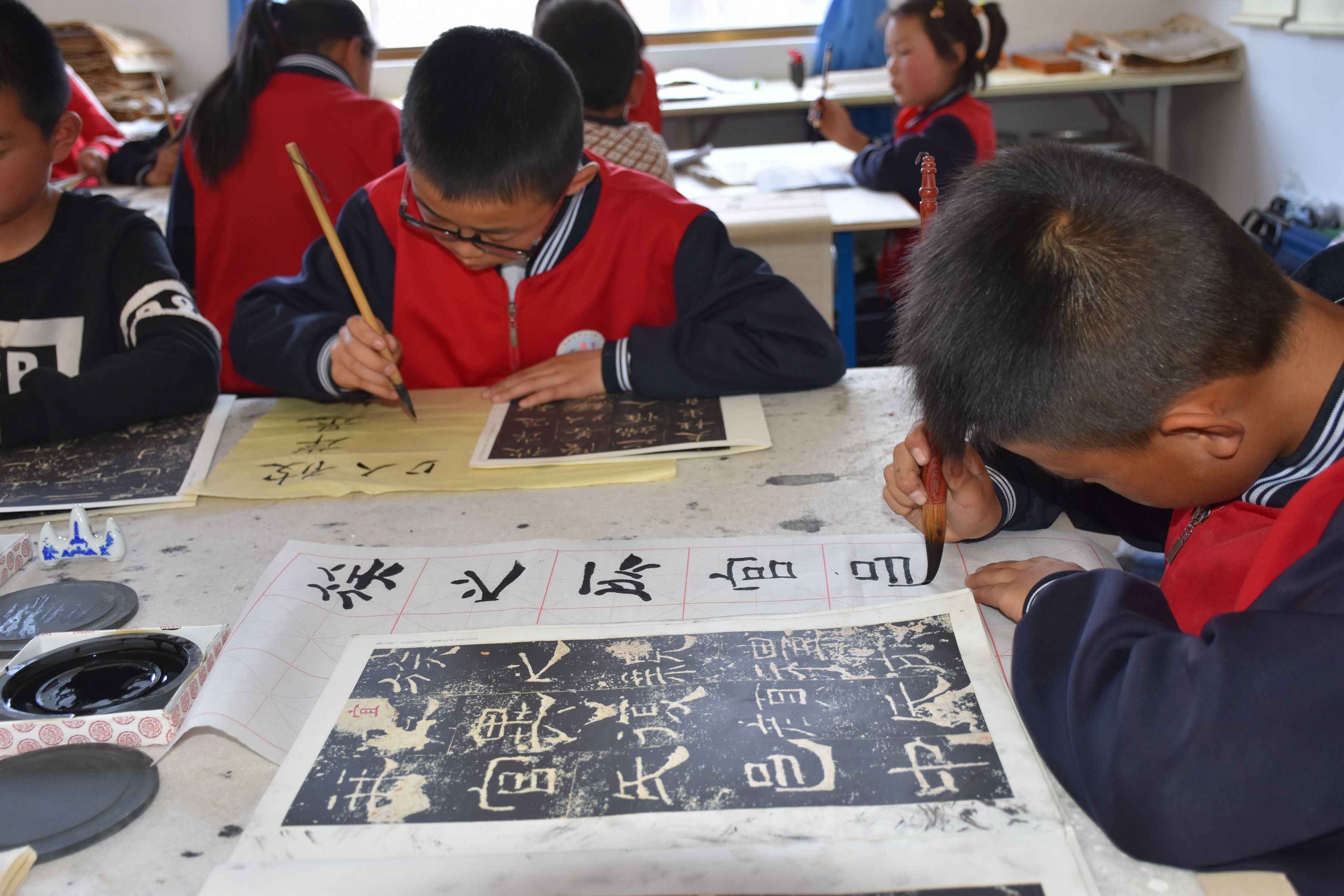 靖远县北滩镇中心小学,体验乡村小学