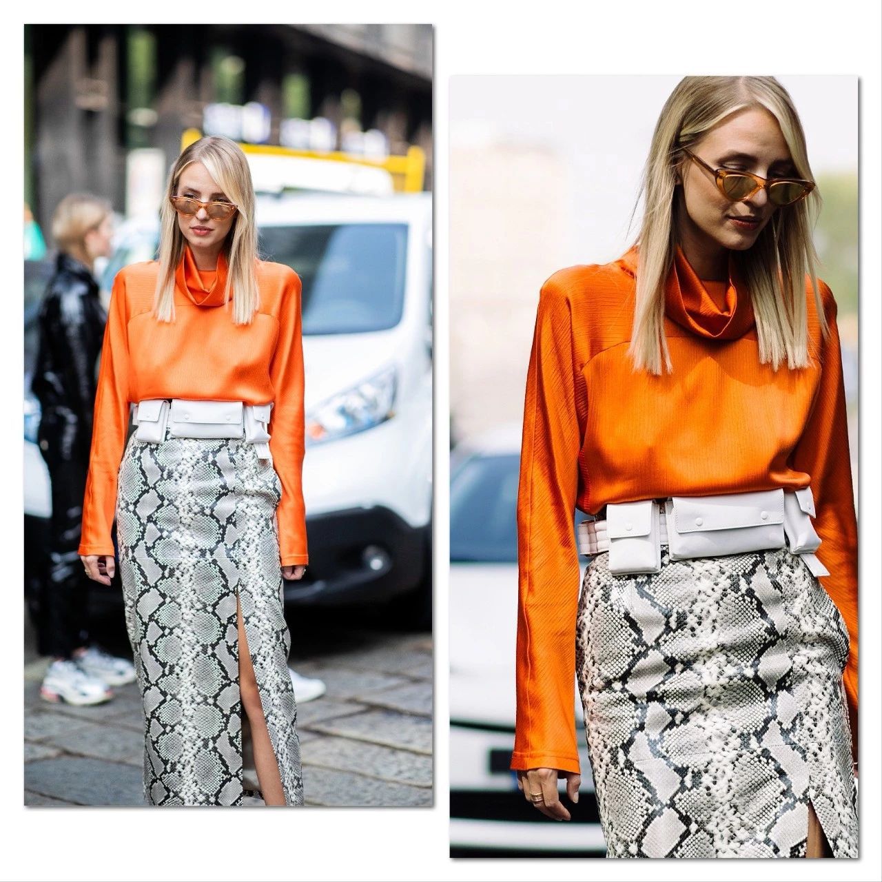 大衣配的包包,穿大衣腰包怎么背