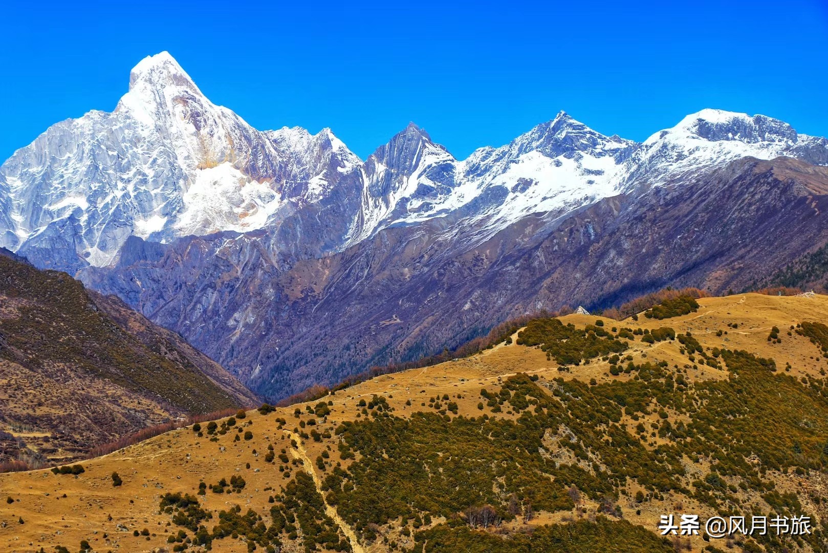成都出发林芝旅游攻略图,金川梨花节自驾游五日线路图