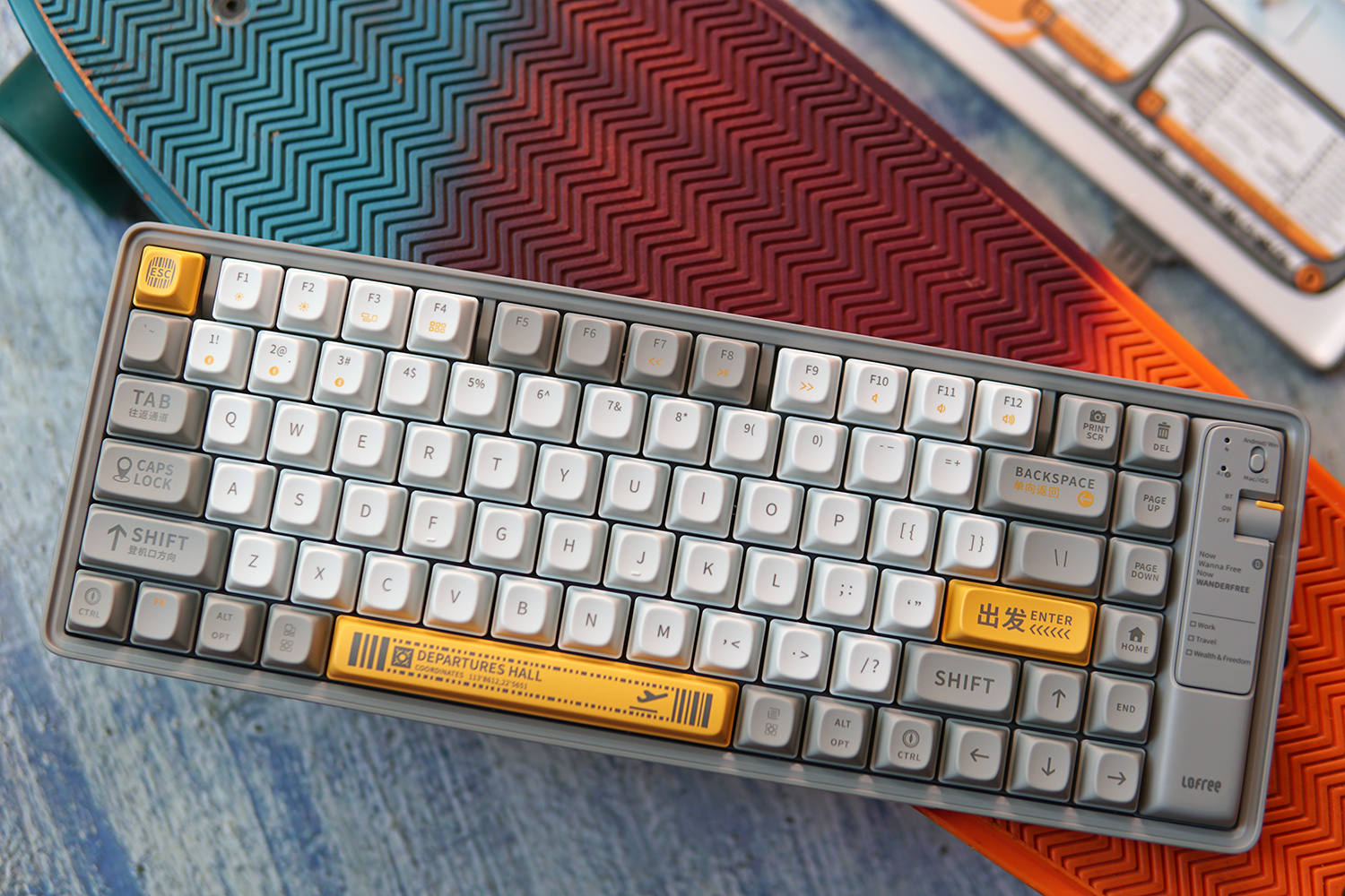 洛斐小浪机械键盘,洛斐小浪蓝牙机械键盘沉浸式开箱